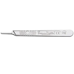 Dermaplaning Handle #3-Stainless Steel (Swann Morton)