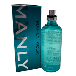 ***MANLY Eau De Cologne Men Aqua 125ml