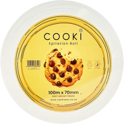 COOKI Epilation Roll 100m x 70mm, 80gsm