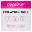 Depileve Epilation Roll 100m x 70mm, 100gsm