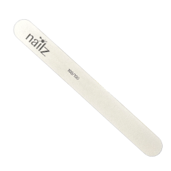 NAILZ Nail File - Straight White 100/100 [Korean]