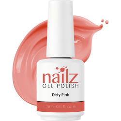 Nailz Gel Polish 15ml - 1008 - Dirty Pink