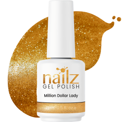 Nailz Gel Polish 15ml - 1476 - Million Dollar Lady