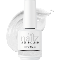 Nailz Gel Polish 15ml - Silver Shock
