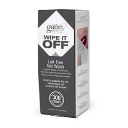 ***Wipe It Off Lint Free Wipes - Gelish