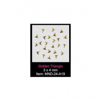 Sina Metal Studs Golden Triangle
