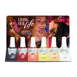 ***Living our Life 6pc Display with Stock - Gelish