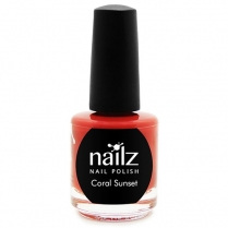 Nailz Nail Polish 15ml  Coral Sunset