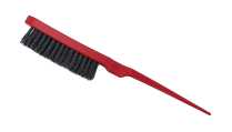 Teasing Tail Brush - Red with Nylon Bristles (WB795)