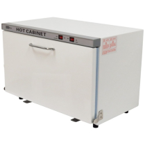 Salon Pro Hot Towel Cabinet with UV Deluxe - White