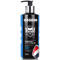 OSSION Premium Barber Aftershave Cream Cologne Ocean 400ml