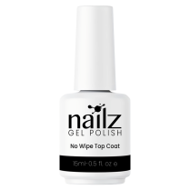 Nailz Gel Polish 15ml (No Wipe Top Coat)