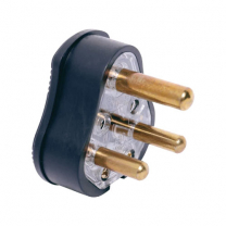 Plug Top Rubber Black