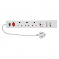 Multiplug 6Way Single Switch