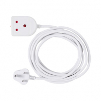 Extension Lead 5M White