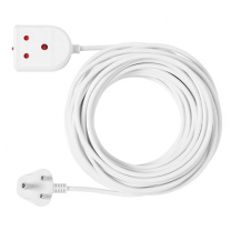 Extension Lead 20M White