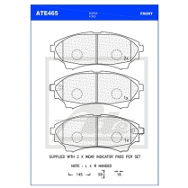 Brake Pad ATE465