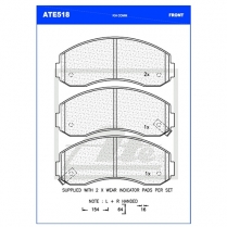 Brake Pad ATE518