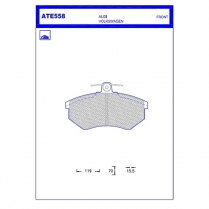 Brake Pad ATE558