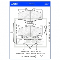 Brake Pad ATE577