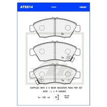Brake Pad ATE614