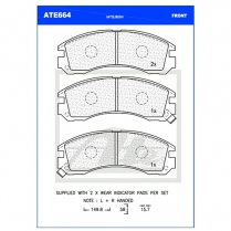 Brake Pad ATE664