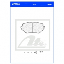 Brake Pad ATE760