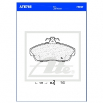 Brake Pad ATE765