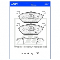 Brake Pad ATE817