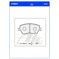 Brake Pad ATE831