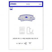 Brake Pad ATE863