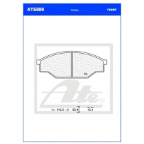 Brake Pad ATE889