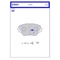 Brake Pad ATE927
