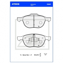 Brake Pad ATE936