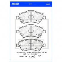 Brake Pad ATE957
