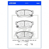 Brake Pad ATE1005