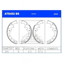 Brake Shoes ATE452BS