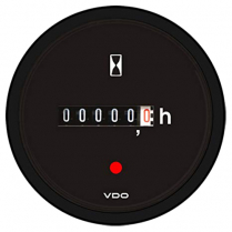 Gauge Hourmeter Elect 12/24V