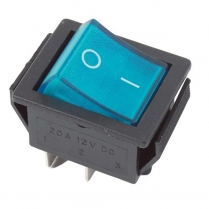Switch Rocker Illum Blue