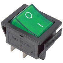 Switch Rocker Illum Green