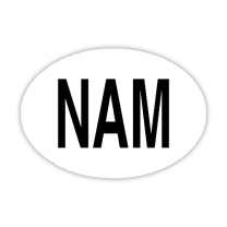 Sticker NAM Large