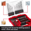 Drill Bit & Nut Set 40-Pcs