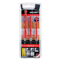 Alpen Multicut Drill Bit Set