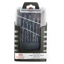 Drill Set HSS 25Pc 1.0-13.0mm