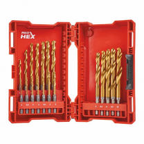 Drill Bit Set Metal 19-Pc