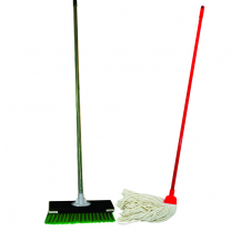 Mop & Broom Combo Set Flagged