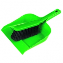 Dust Pan Set Green