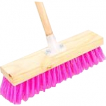 Broom Gutter Sweep 305mm Pink