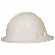Hard Hat Wide Brim White