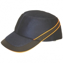 Cap Bump Navy Blue With Orange